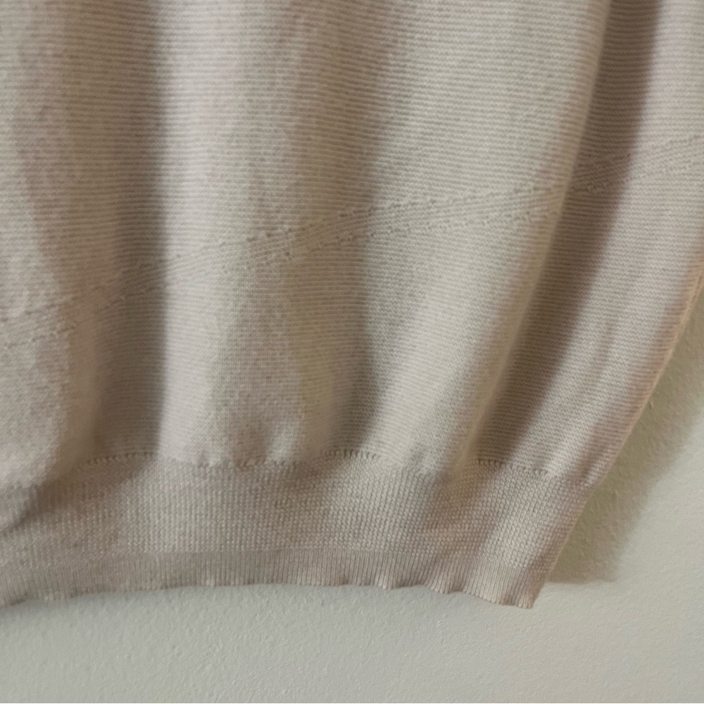 The Reset R Label Essential Pullover Wool Sweater Natural S/M - Picture 13 of 13
